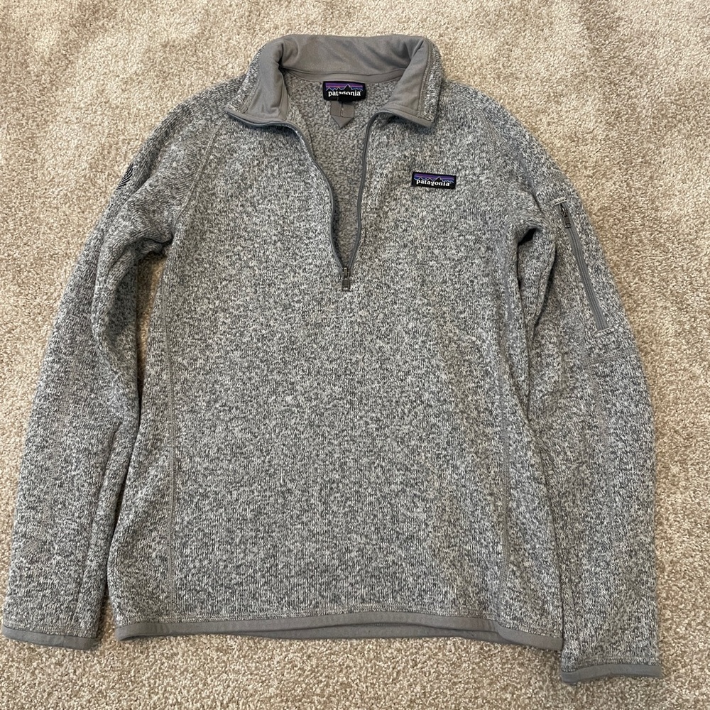 Patagonia Sweatshirt Small, Grey heather